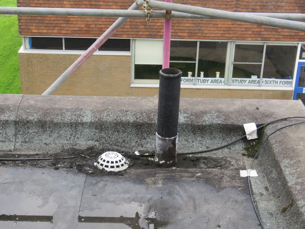 Daklekkage in Harmelen Daklekkage in Harmelen